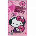 Hello Kitty mintás strandttörülköző