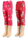 Minnie egér mintás nyári leggings piros (104,116,128)