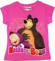 Masha és a Medve rózsaszín póló (116)