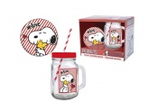Snoopy-s limonds bgr szvszllal, altttel 0,5l-es